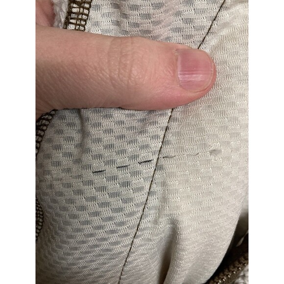 Women's Kuhl Hooded Full Zip Sherpa Fleece Vest Beige Size Large - Picture 10 of 13